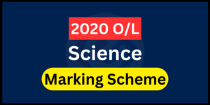 Read more about the article 2020 O/L Science Marking Scheme Sinhala Medium